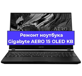 Чистка от пыли и замена термопасты на ноутбуке Gigabyte AERO 15 OLED KB в Санкт-Петербурге